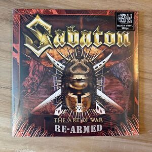New Sabaton The Art Of War Re-Armed Black Vinyl Edition Power Metal Sealed Epic